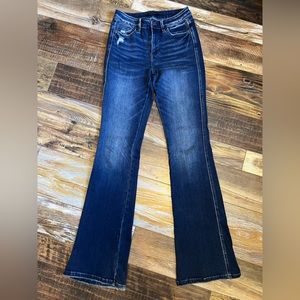 Woman’s Flying Monkey High Rise Bootcut Jeans Size 27x35